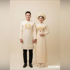 Elegant Cream Traditional Attire